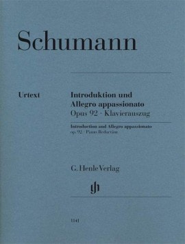 Schumann: Introduction & Allegro appassionato Opus 92 for Piano published by Henle