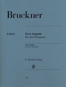 Bruckner: Two Aequali for Trombone Trio published by Henle