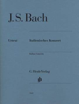 Bach: Italian Concerto (BWV 971) for Piano published by Henle (without fingering)