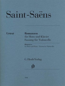 Saint-Saens: Romances for Cello published by Henle