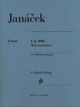 Janacek: 1. X. 1905 (Sonata) for Piano published by Henle