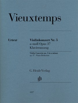 Vieuxtemps: Concerto No.5 in A minor Opus 37 for Violin published by Henle