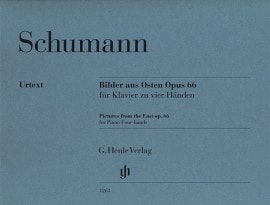Schumann: Pictures from the East for Piano Duet published by Henle
