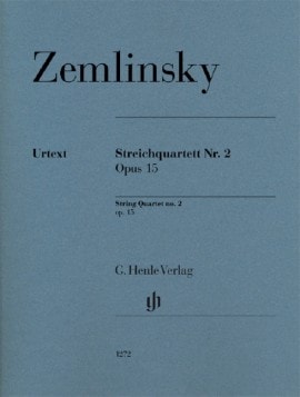 Zemlinsky: String Quartet No.2 published by Henle