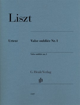 Liszt: Valses oublie No 1 for Piano published by Henle