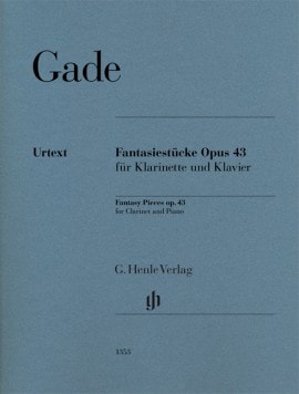 Gade: Fantasy Pieces Opus 43 for Clarinet published by Henle