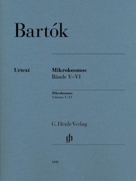 Bartok: Mikrokosmos 5 & 6 for Piano published by Henle Urtext