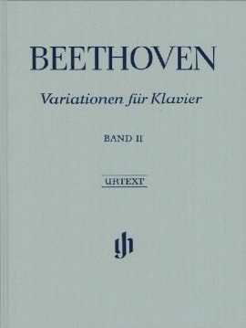 Beethoven: Piano Variations Volume 2 published by Henle (Cloth Bound)