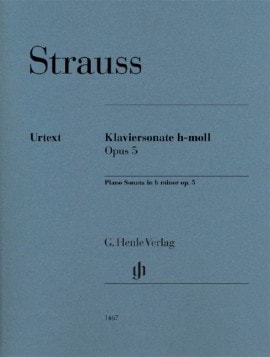 Strauss: Sonata in B minor for Piano published by Henle