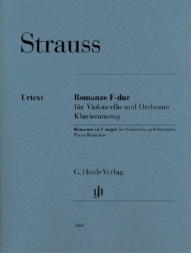 Strauss: Romance in F major for Cello published by Henle