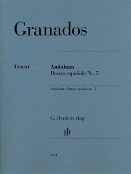 Granados: Andaluza No 5 from Danzas Espanolas for Piano published by Henle