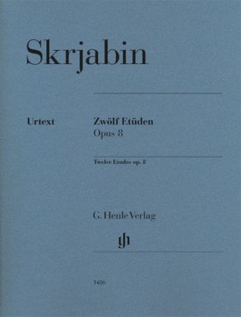 Scriabin: Twelve Etudes published by Henle