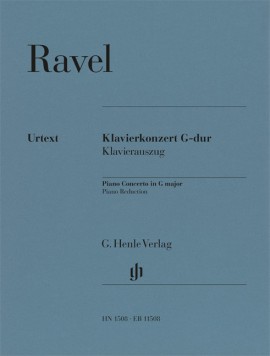 Ravel: Concerto in G Major for Two Pianos published by Henle
