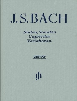 Bach: Suites, Sonatas, Capriccios, Variations for Piano published by Henle (Cloth Bound)