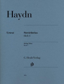 Haydn: String Trios Volume 1 published by Henle