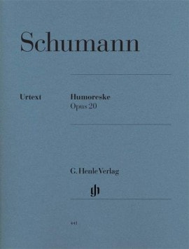 Schumann: Humoresque in Bb Major Opus 20 for Piano published by Henle