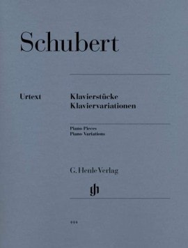 Schubert: Piano Pieces - Piano Variations published by Henle
