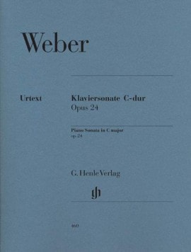 Weber: Sonata in C Opus 24 for Piano published by Henle
