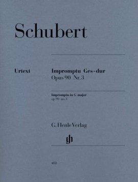 Schubert: Impromptu in Gb Opus 90/3 (D899) for Piano published by Henle