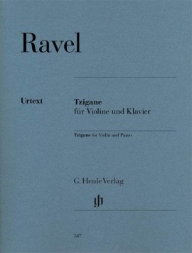 Ravel: Tzigane for Violin published by Henle