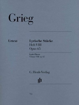 Grieg: Lyric Pieces Book 8 Opus 65 for Piano published by Henle