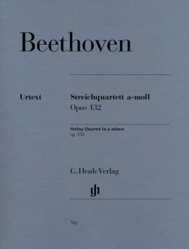 Beethoven: String Quartet in A Minor Opus 132 published by Henle