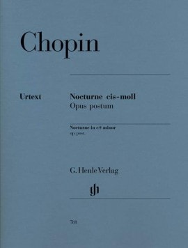 Chopin: Nocturne in C# minor (op. post.) for Piano published by Henle