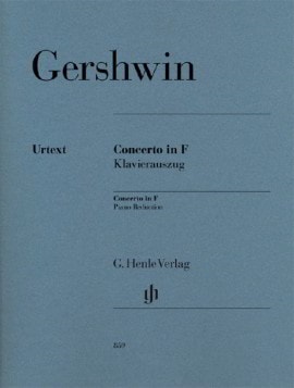 Gershwin: Piano Concerto in F published by Henle