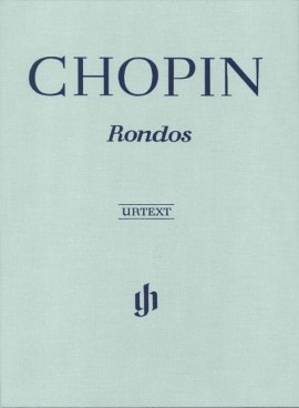 Chopin: Rondos for Piano published by Henle (Cloth Bound)