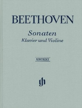 Beethoven: Sonatas for Piano and Violin published by Henle (Cloth Bound)