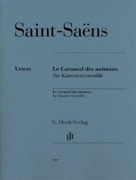 Saint-Saens: The Carnival of the Animals for Chamber Ensemble published by Henle