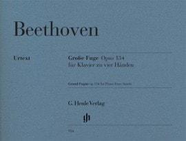 Beethoven: Grand Fugue Opus 134 for Piano Duet published by Henle