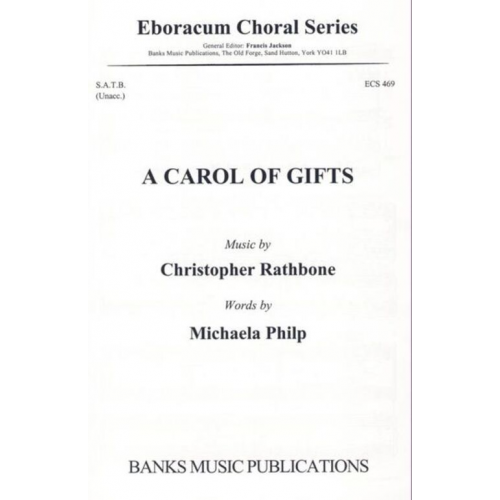 Rathbone: A Carol of Gifts SATB published by Eboracum