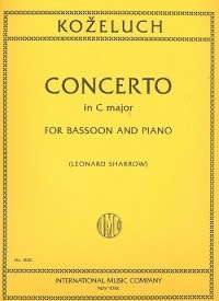 Kozeluch: Concerto in C for Bassoon published by IMC