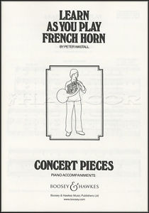 Learn As You Play French Horn published by Boosey & Hawkes (Piano Accompaniment)
