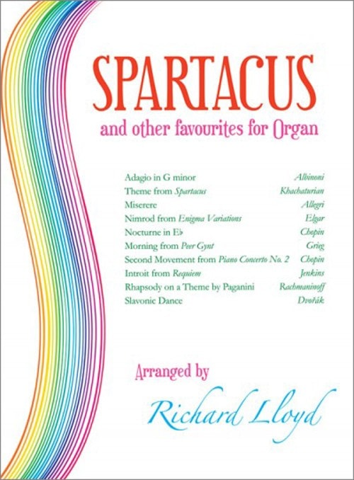 Spartacus and Other Favourites for Organ published by Mayhew