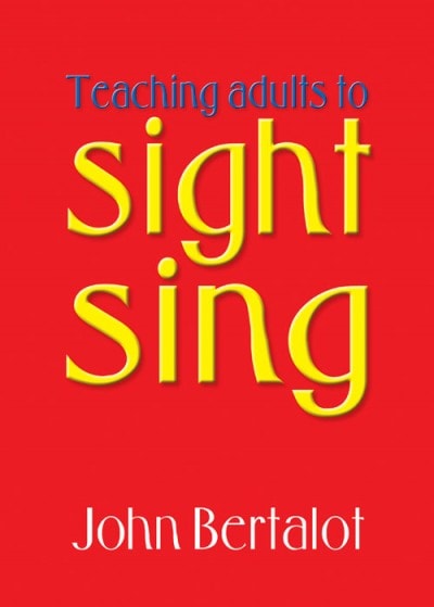 Teaching Adults to Sight-Sing published by Mayhew