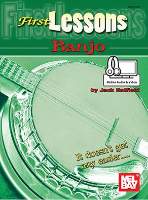 First Lessons for the Banjo published by Mel Bay (Book/Online Audio)