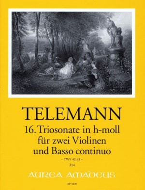 Telemann: Trio Sonata in B Minor TWV42:h5 published by Amadeus