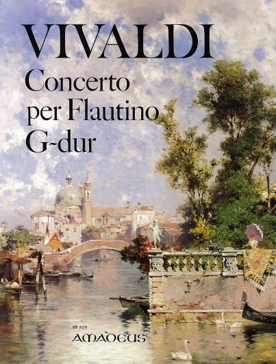 Vivaldi: Concerto in G Opus 44 No 11 RV443 for Flute published by Amadeus