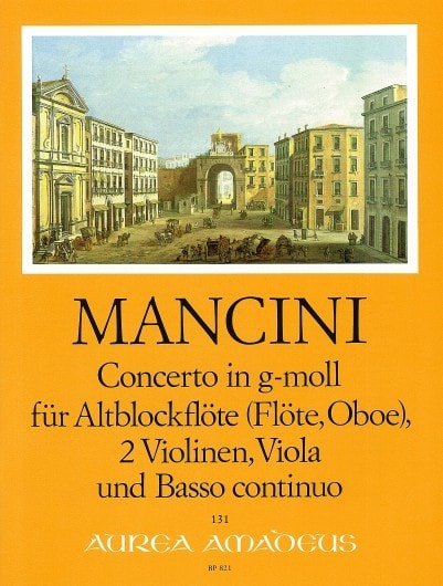Mancini: Concerto in G minor published by Amadeus