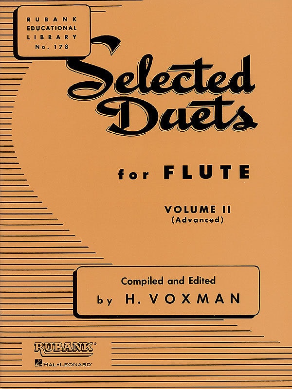 Selected Duets Volume 2 for Flute published by Rubank