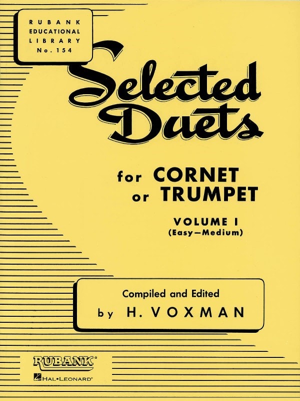 Selected Duets Volume 1 for Trumpet or Cornet published by Rubank