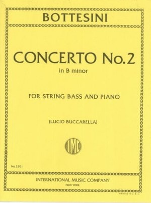 Bottesini: Conerto No 2 in B Minor for Double Bass published by IMC