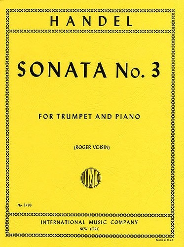 Handel: Sonata No 3 for Trumpet published by IMC