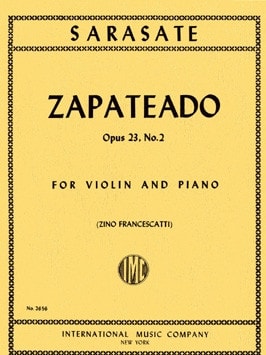 Sarasate: Zapateado Opus 23/2 for Violin published by IMC