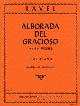 Ravel: Alborada Del Gracioso No 4 from Mirroirs for Piano published by IMC