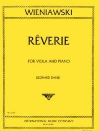 Wieniawski: Reverie  for Viola published by IMC