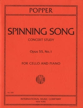 Popper: Spinning Wheel Opus 55/1 for Cello published by IMC
