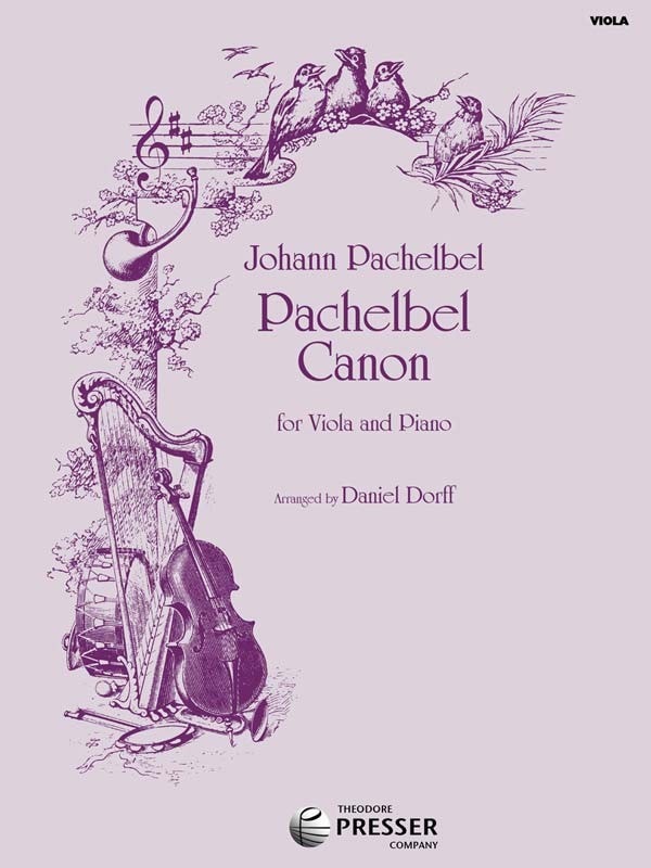 Pachelbel: Canon for Viola published by Presser